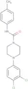 (4-(3,4-dichlorophenyl)piperazinyl)-N-(4-methylphenyl)formamide