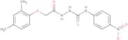 1-(2-(2,4-dimethylphenoxy)acetyl)-4-(4-nitrophenyl)thiosemicarbazide