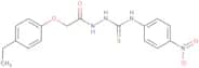 1-(2-(4-ethylphenoxy)acetyl)-4-(4-nitrophenyl)thiosemicarbazide