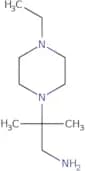 2-(4-Ethylpiperazin-1-yl)-2-methylpropan-1-amine