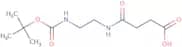 N-(2-Boc-amino-ethyl)-succinamic acid