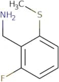 [2-Fluoro-6-(methylsulfanyl)phenyl]methanamine