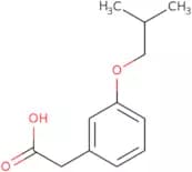 2-[3-(2-Methylpropoxy)phenyl]acetic acid
