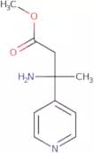 Methyl 3-amino-3-(pyridin-4-yl)butanoate