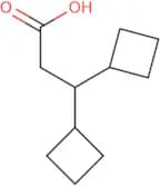3,3-Dicyclobutylpropanoic acid