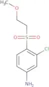3-Chloro-4-(2-methoxyethanesulfonyl)aniline