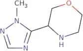 3-(1-Methyl-1H-1,2,4-triazol-5-yl)morpholine