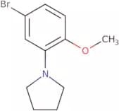 1-(5-Bromo-2-methoxyphenyl)pyrrolidine