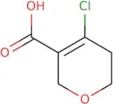 4-Chloro-5,6-dihydro-2H-pyran-3-carboxylic acid