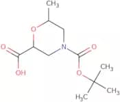 (2S,6R)-4-[(tert-Butoxy)carbonyl]-6-methylmorpholine-2-carboxylic acid