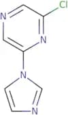 2-Chloro-6-(imidazol-1-yl)pyrazine