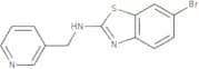 6-Bromo-N-(pyridin-3-ylmethyl)-1,3-benzothiazol-2-amine