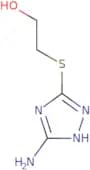 2-[(5-Amino-1H-1,2,4-triazol-3-yl)sulfanyl]ethan-1-ol