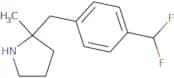 2-{[4-(Difluoromethyl)phenyl]methyl}-2-methylpyrrolidine