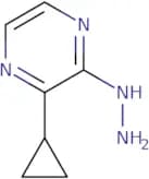 2-Cyclopropyl-3-hydrazinylpyrazine