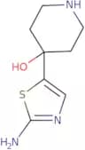 4-(2-Amino-1,3-thiazol-5-yl)piperidin-4-ol
