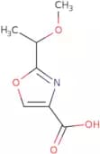2-(1-Methoxyethyl)-1,3-oxazole-4-carboxylic acid