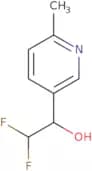 2,2-Difluoro-1-(6-methylpyridin-3-yl)ethan-1-ol