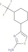 4-[3-(Trifluoromethyl)cyclohexyl]-1,3-thiazol-2-amine
