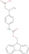 3-[4-({[(9H-Fluoren-9-yl)methoxy]carbonyl}amino)phenyl]butanoic acid