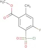 Methyl 5-(chlorosulfonyl)-4-fluoro-2-methylbenzoate