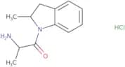 2-Amino-1-(2-methyl-2,3-dihydro-1H-indol-1-yl)propan-1-one hydrochloride