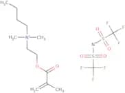 N-[2-(Methacryloyloxy)ethyl]-N,N-dimethylbutan-1-aminium bis(trifluoromethanesulfonyl)imide