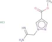 Methyl 1-(carbamimidoylmethyl)-1H-pyrazole-4-carboxylate hydrochloride