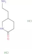 5-(2-Aminoethyl)piperidin-2-one dihydrochloride