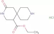 Ethyl 4-oxo-3,9-diazaspiro[5.5]undecane-1-carboxylate hydrochloride