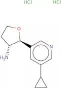 rac-(2R,3S)-2-(5-Cyclopropylpyridin-3-yl)oxolan-3-amine dihydrochloride