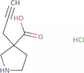 3-(Prop-2-yn-1-yl)pyrrolidine-3-carboxylic acid hydrochloride