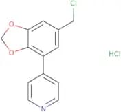 4-[6-(Chloromethyl)-1,3-dioxaindan-4-yl]pyridine hydrochloride