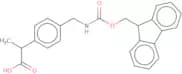 2-{4-[({[(9H-Fluoren-9-yl)methoxy]carbonyl}amino)methyl]phenyl}propanoic acid