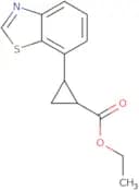 rac-Ethyl (1R,2R)-2-(1,3-benzothiazol-7-yl)cyclopropane-1-carboxylate