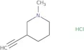 3-Ethynyl-1-methylpiperidine hydrochloride