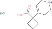 1-(1,2,3,6-Tetrahydropyridin-4-yl)cyclobutane-1-carboxylic acid hydrochloride