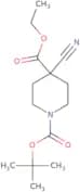 1-tert-Butyl 4-ethyl 4-cyanopiperidine-1,4-dicarboxylate
