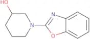 1-(Benzo[D]oxazol-2-yl)piperidin-3-ol
