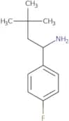 1-(4-Fluorophenyl)-3,3-dimethylbutan-1-amine