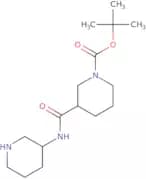 tert-Butyl 3-[(piperidin-3-yl)carbamoyl]piperidine-1-carboxylate