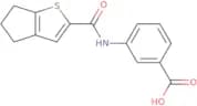 3-{4H,5H,6H-Cyclopenta[b]thiophene-2-amido}benzoic acid