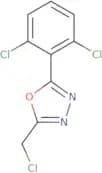 2-(Chloromethyl)-5-(2,6-dichlorophenyl)-1,3,4-oxadiazole