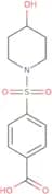 4-[(4-Hydroxypiperidin-1-yl)sulfonyl]benzoic acid