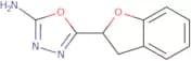 5-(2,3-Dihydro-1-benzofuran-2-yl)-1,3,4-oxadiazol-2-amine