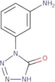 1-(3-Aminophenyl)-4,5-dihydro-1H-1,2,3,4-tetrazol-5-one