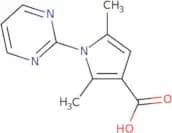 2,5-Dimethyl-1-(pyrimidin-2-yl)-1H-pyrrole-3-carboxylic acid