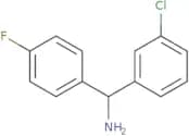 (3-Chlorophenyl)(4-fluorophenyl)methanamine