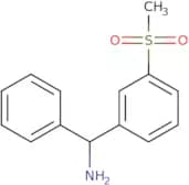 (3-Methanesulfonylphenyl)(phenyl)methanamine