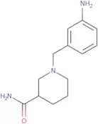 1-[(3-Aminophenyl)methyl]piperidine-3-carboxamide